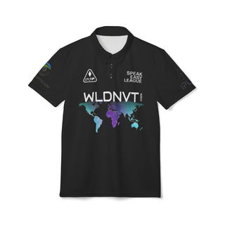 WLDNVT Teamwear 2025 Unisex Polo Shirt – Lightweight, Stylish, All-Over Print