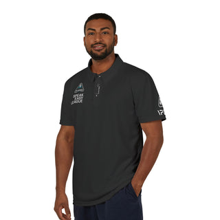 E.POOLE Performance Polo Shirt – Left Chest Blank for Custom Tournament Logo | Lightweight, Moisture-Wicking Polyester