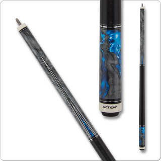 Action Pool Cue – Hard Rock Maple, Pro Taper – 13mm 7-Layer Tip – Multiple Weights (18–21oz)