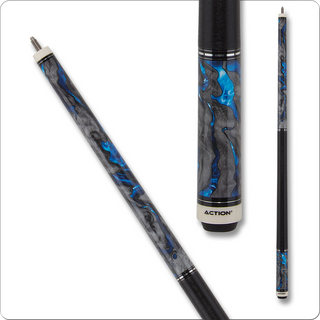 Action ACT158 Fractal Cue – 13mm Tip, 29" Maple Shaft, Adjustable Weight, 5/16x18 Joint