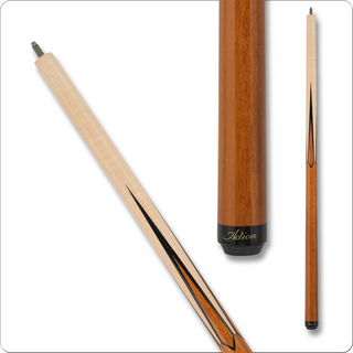 Action ACTSP05 Sneaky Pete Cue – 18–21oz, 13mm 7-Layered Tip, Birdseye Maple, Rosewood Wrapped Points