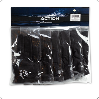 Scorpion BGLSC12 Glove - Left Hand Bridge Glove for Pool & Billiards | Card of 12 | One Size Fits Most