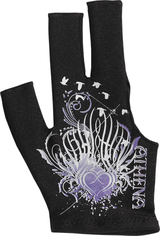 Athena Bridge Hand Right Glove – Tribal Rose & Tribal Heart Designs (X-Small)