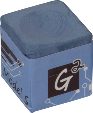 G2 Billiard Chalk – Model F (Firm) & Model S (Soft) – Premium Japanese Pool Cue Chalk – Single Piece (Blue or Green)