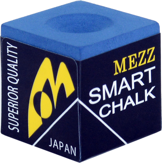 Mezz CHZZ1 Smart Chalk – Single Blue Cue Chalk | Precision Grip & Consistency