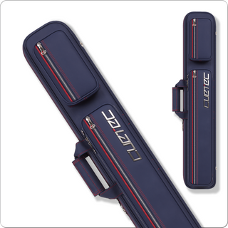 Cuetec Proline CTCP48 Soft Cue Case – Navy, 4 Butts & 8 Shafts with Backpack Straps & Hidden Phone Pocket