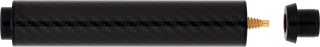 Action EXTRCFA Carbon Fiber 6-Inch Cue Rear Extension – Lightweight, Durable, Professional Billiards Accessory