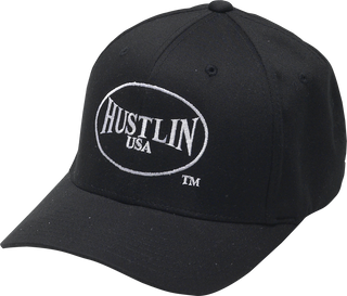 Hustlin HUSBH Baseball Cap – Flexfit Hat with Hustlin Logo (S/M & L/XL)