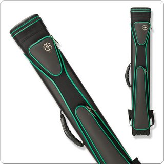 McDermott MCDC35 Backpack Cue Case – 3x5 Hard Shell, Vinyl with Dual Straps and Jump Storage