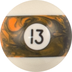 Action Black Marble Replacement Pool Balls – Choose Individual Numbered Balls (2.25")
