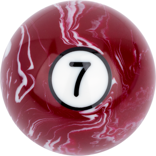 Action RBWM White Marble Replacement Pool Balls – 2.25" Polyresin Billiard Ball (Choose Number 1–15)