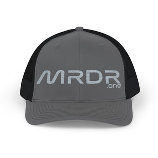 MRDR Classic Logo Cap – Vintage Throwback Trucker Hat with Adjustable Snapback