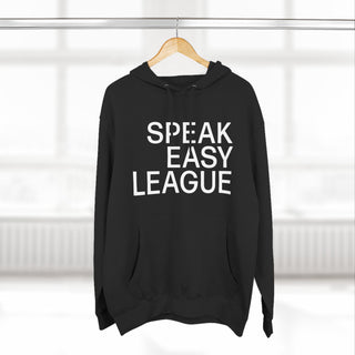 Speak Easy League Three-Panel Fleece Hoodie, Casual