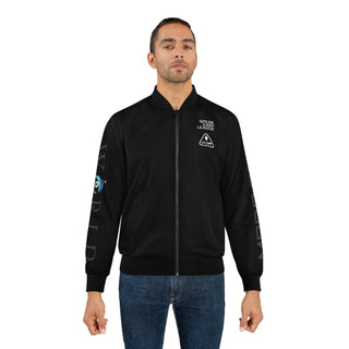 IPL – World Invite Bomber Jacket for Men | All-Over Print, Durable Polyester, Full-Zip Style