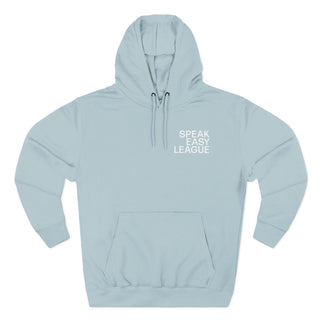 International League Three-Panel Fleece Hoodie, Cozy Sweatshirt, Casual Wear, Gift for Sports Lovers, Everyday Comfort