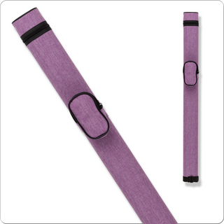 Action ACPC11 1x1 Hard Cue Case – Single Butt & Shaft Nylon Oval Case with Accessory Pocket (Multiple Colors)