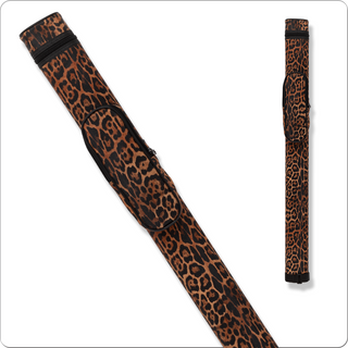 Action Print ACPS11 1x1 Hard Cue Case – Holds 1 Butt & 1 Shaft, Hard Oval Vinyl with Zipper Closure, Multiple Colors Available