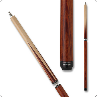 Action ACTBJR Break/Jump Cue – Quick Release, 13mm Phenolic Tip, Rosewood Finish (18oz, 19oz, 20oz, 21oz)
