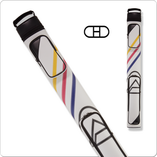 Action ACX22 2x2 Hard Cue Case – Durable Vinyl Billiard Case with Dual Pockets & Shoulder Strap – Holds 2 Butts / 2 Shafts – Multiple Designs Available