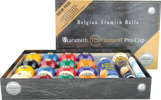 Aramith BBATVP Tournament Pro Cup Value Pack Ball Set