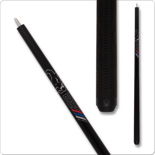 Bull Carbon BCBK Break Series Jump Cue – 29" Carbon Fiber Shaft – Uni-Loc – G-Force Tip – Matte Gunmetal – No Wrap / Sport Wrap – 19oz