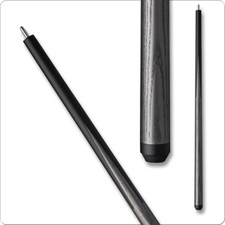 Bull Carbon BCLD6 Sneaky Pete Carbon Fiber Cue – 12.25mm Kamui Tip, No Wrap, Uni-Loc Joint & Low Deflection Shaft (29", 19oz)