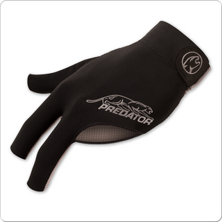 Predator BGLP Second Skin Glove - Left Hand Bridge Glove for Pool & Billiards | Black/Grey & Black/Gold | XS, S/M, L/XL, XXL | Non-Slip, Double-Stitched, Adjustable
