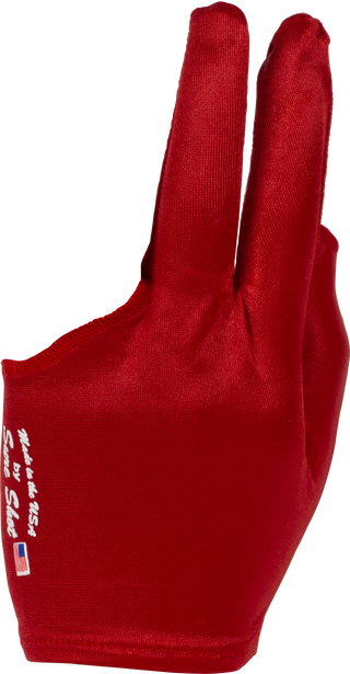 Sure Shot BGLSS Glove - Left Hand Bridge Glove for Pool & Billiards | Full Fingers | Multiple Colors & Sizes