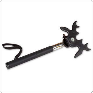 Action BHSS Selfie Stick Bridge Head – Telescoping Cue Bridge with Moosehead Top (Black, Blue, Pink, 43")