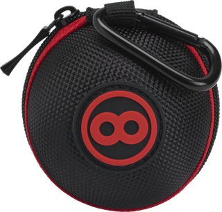 Ball Sak Cue Ball Holder Case – Fits Standard 2.25" Balls | Durable Leather or Nylon with Zipper and Clip (Multiple Colors)