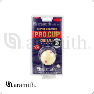 Aramith CBSPC 2 1/16 Snooker Pro Cup Cue Ball - Blister Pack