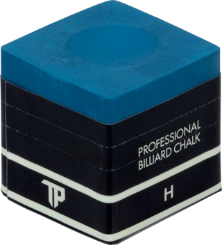 Turning Point CHTPP Pro Series Cue Chalk | Precision Billiard Chalk with Magnetic Holder Compatibility & Case – Soft, Medium, Hard – Blue or Green