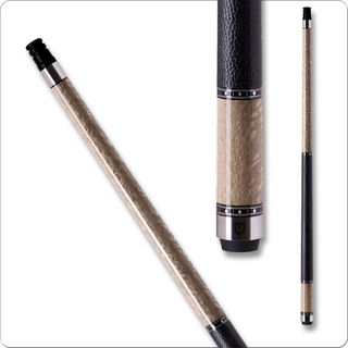 Cuetec CT110LTW Truewood Cue – Sycamore Veneer, Leather Wrap, 11.8mm / 12.5mm Tiger Tip