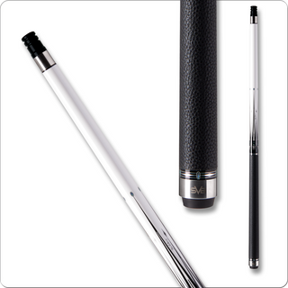 Cuetec SVB Black Gen 2 Cue – Leather Wrap, 11.8mm / 12.5mm Tip, Abalone Inlays