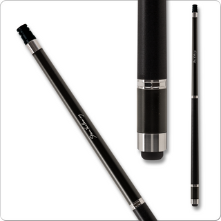 Cuetec CT941 Cynergy Cue – Carbon Fiber Shaft – Tiger Sniper Tip – Black Sparkle – Multiple Weights