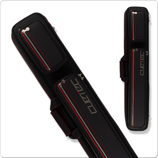 Cuetec Proline CTCP48 Soft Cue Case – Black, 4 Butts & 8 Shafts with Backpack Straps