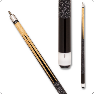 Schon CX33 Pool Cue – Birdseye Maple with Ebony Points – 13mm Tip – Piloted 5/16x14 Joint – Multiple Weights