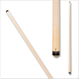 Schon CXXS Shaft – 29" Hard Rock Maple, Piloted 5/16 x 14, Black Collar with Silver Ring – 12mm / 12.5mm / 13mm
