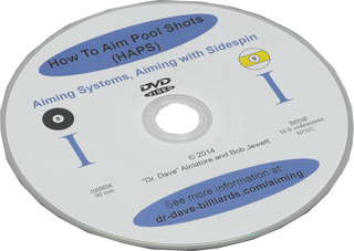 Dr. Dave’s How to Aim Pool Shots DVD Series – Volumes 1–3 | Cue Ball Control & Precision Aiming Techniques