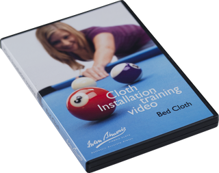 Simonis Bed Cloth Installation DVD | Pool Table Felt Installation & Maintenance Guide