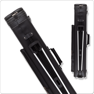 Elite Vintage ECV35S 3x5 Hard Cue Case with Stand – Black