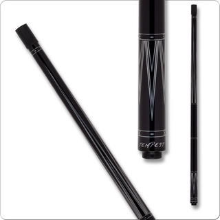 Fury FUAE13 AE Series Pool Cue – 12.5mm Tempest Tip, Quick Release, Silver Points