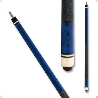 McDermott G201 Pool Cue – Birdseye Maple, European Blue Stain, G-Core Shaft, 13mm Navigator Tip