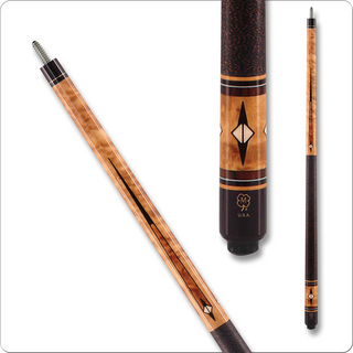 McDermott G402 Cue – G-Core Shaft, Birdseye Maple, 13mm Navigator Tip – Pro Performance Billiards Stick (18oz–21oz)