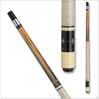 Balabushka GB22 Cue – 2-Piece Pro-Level Billiard Cue with 13mm Tip, Ebony & Maple Inlays, and Irish Linen Wrap – Precision Performance & Sophisticated Design