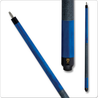 McDermott GS02 Pool Cue – Pacific Blue Stained Maple, 13mm Tiger Everest Tip (18–21oz)
