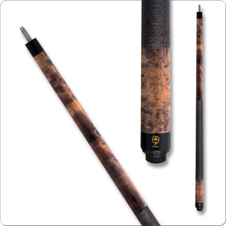 McDermott GS07 Pool Cue – Birdseye Maple with Walnut Stain, Tiger Everest Tip, 29" Maple Shaft – Made in USA