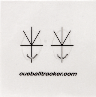 Cue Ball Tracker Training Tool – Learn Cue Ball Deflection & Shot Path with Visual Guides – Includes Instruction Booklet – Available in Black or White