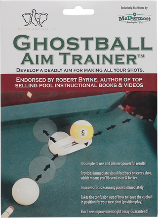 McDermott IPGAT Ghost Ball Aim Trainer | Improve Aiming & Cue Ball Positioning