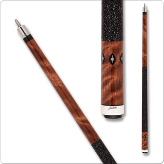 Joss JOS01 Cue – 13mm Tip, Hard Rock Maple Shaft, Ebony & Pearl Inlays – Multiple Weights Available